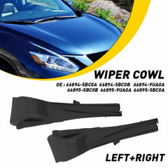 Pair Windshield Front Wiper Cowl Cover Replacement For NISSAN MURANO 2015-2017 6B93BC-57
