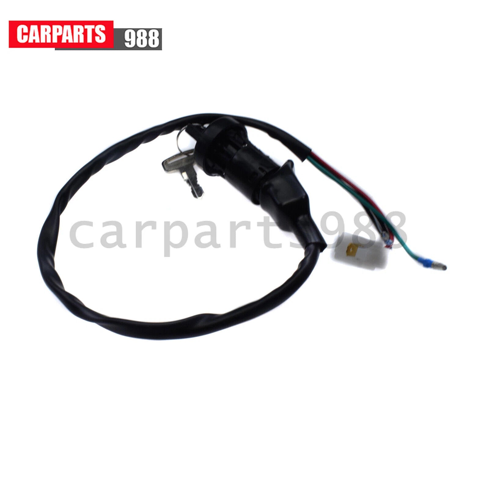 Ignition Switch w/ Keys 35100-HA0-027 For 1985-87 Honda Big Red 250 ATC250ES 6B93BC-57