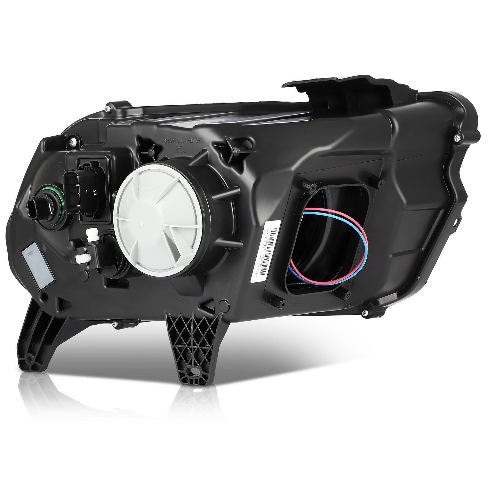 Left Side Headlight Assembly For 2013-2014 Ford Mustang 3.7L 5.0L 5.8L Black 6B93BC-57