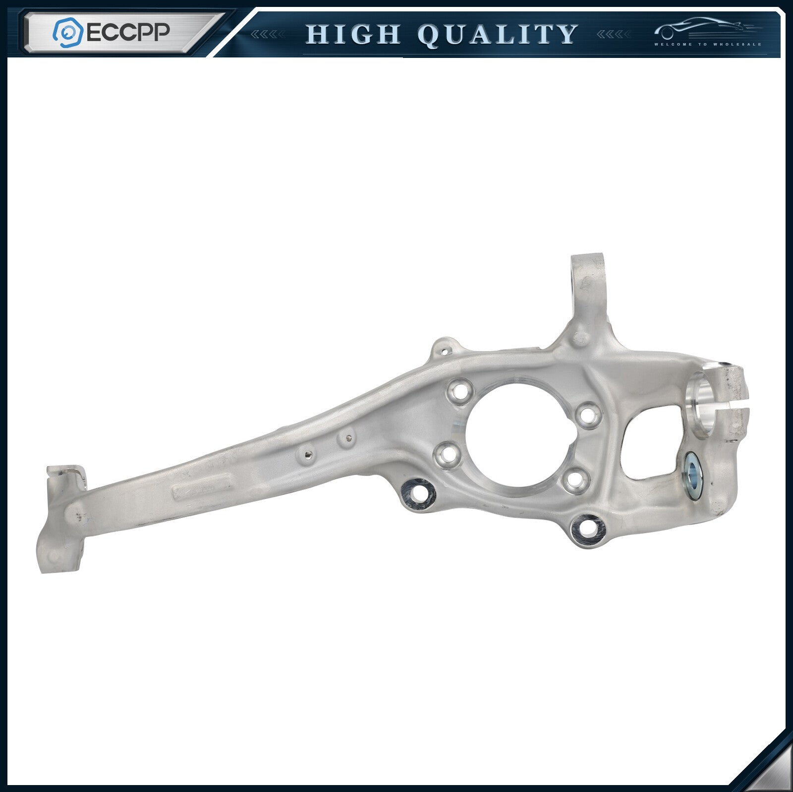 1X Front Driver Side Steering Knuckle For Audi A4 Quattro A5 Q5 S4 2010-2012 6B93BC-57