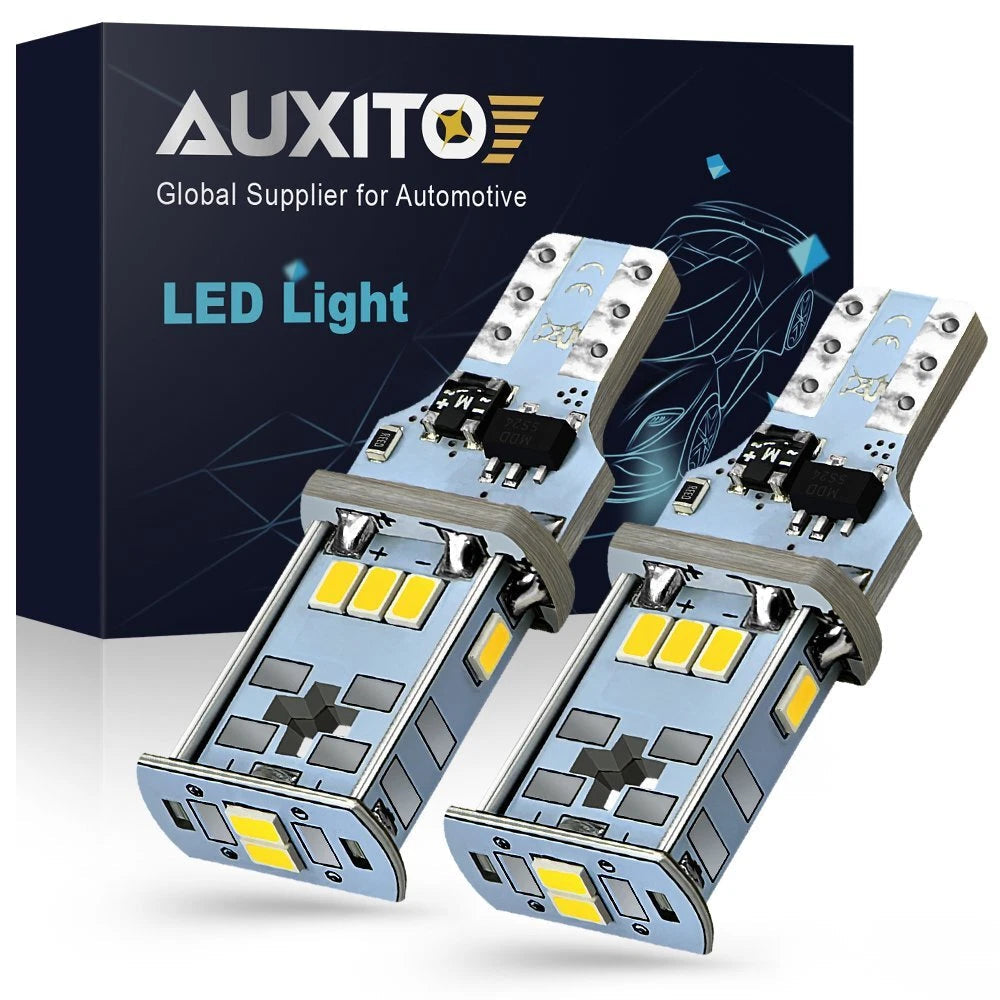 AUXITO LED Reverse Backup Light Bulbs T15 912 921 Extremely Bright White 6000K A AUXITO