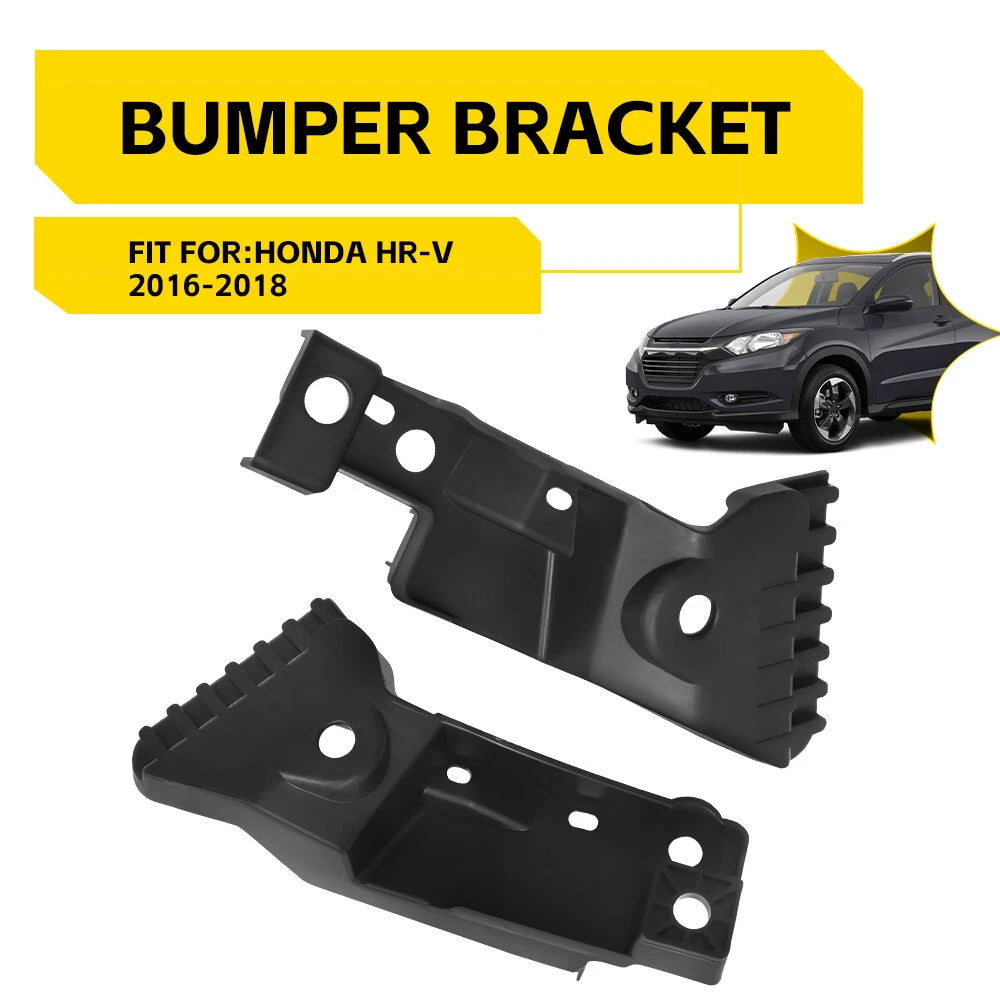 Pair For Honda HR-V 2016 2017 2018 Front Bumper Retainer Support Bracket Set EOA 6B93BC-57