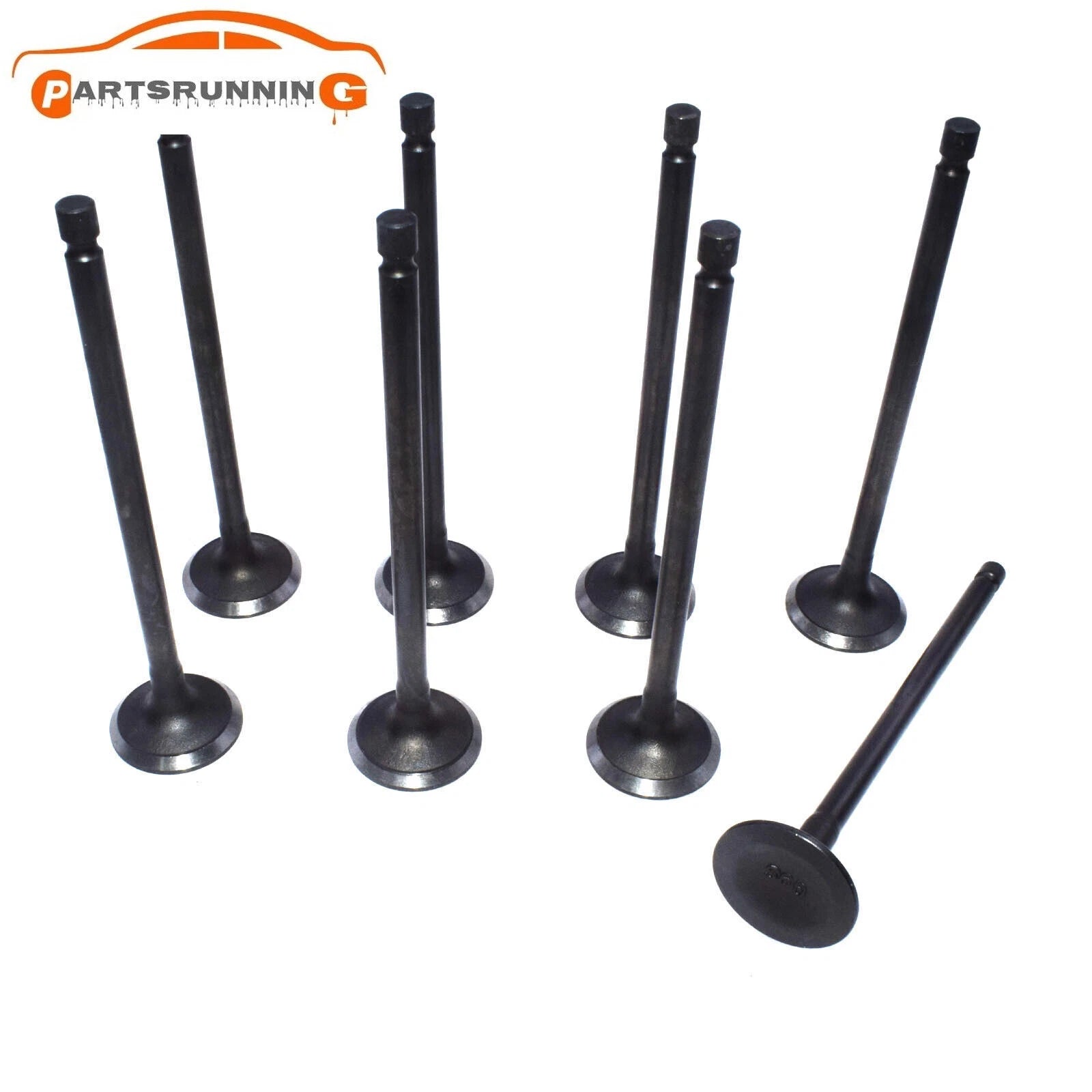8PCS Engine Exhaust Valve For Mitsubishi Lancer 2.0L Mirage MD162423, MD162616 6B93BC-57