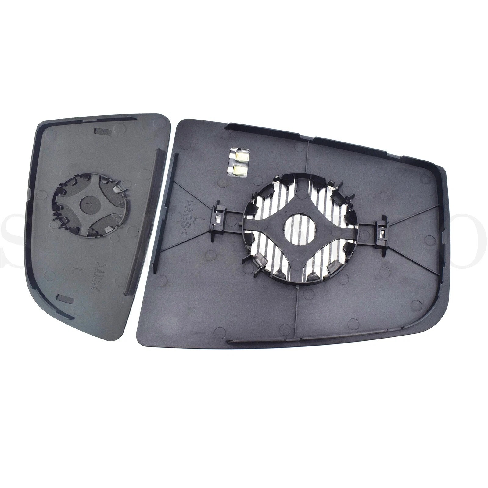 Mirror Glass Upper & Lower Driver Left Side For Ford Transit 150 250 350 2015-22 6B93BC-57