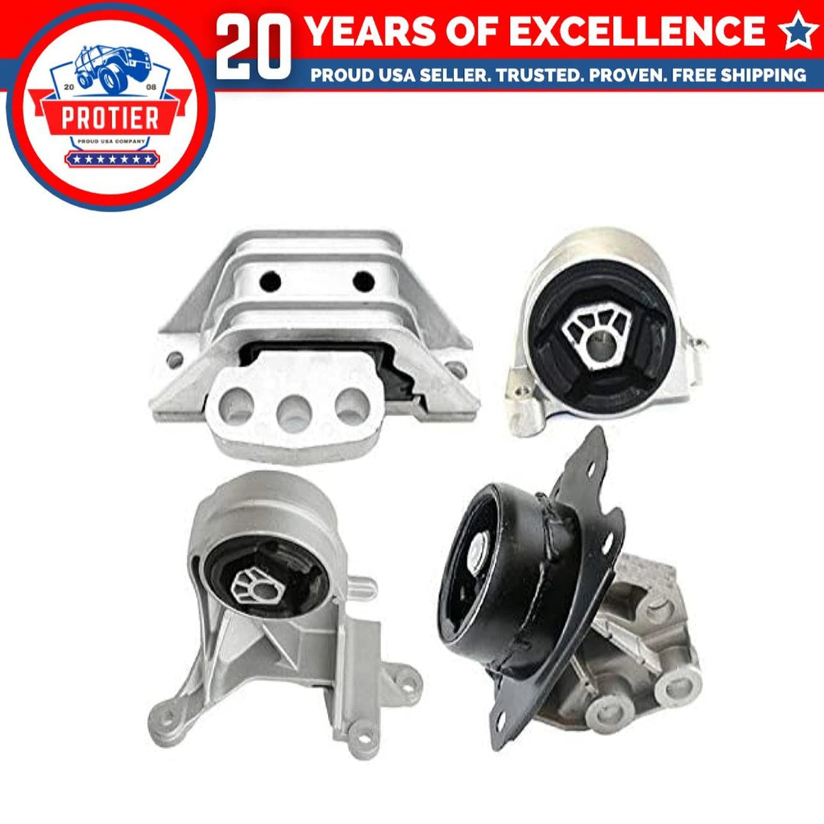 Fits 2005-2006 Chevrolet Equinox/Pontiac Torrent 3.4L Engine Motor&Trans Mount 6B93BC-57