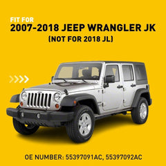 FOR 2007-2018 JEEP WRANGLER JK UNLIMITED ACCESSORIES TAILGATE HINGE COVERS TRIM 6B93BC-57