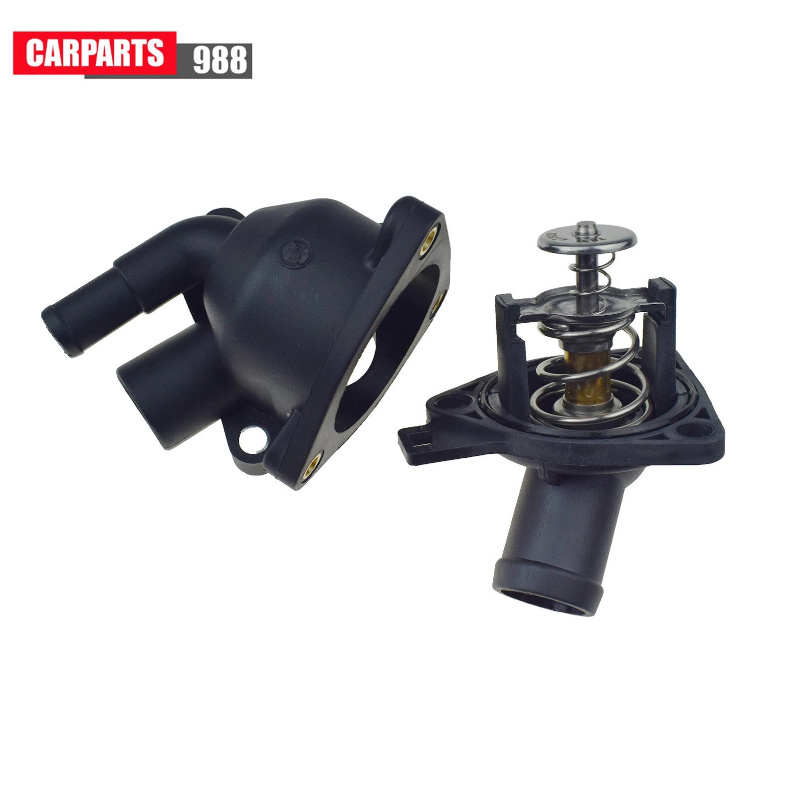 Thermostat Housing Assembly for Honda 2007-14 CR-V 2006-2015 Civic 19320-R40-A01 6B93BC-57