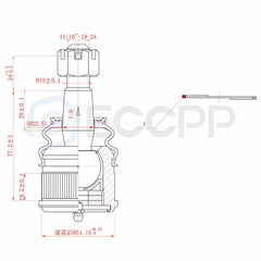 10Pcs Front Tie Rod Ends Ball Joints Idler Arms Kit For Dodge B250 1981-1994 6B93BC-57