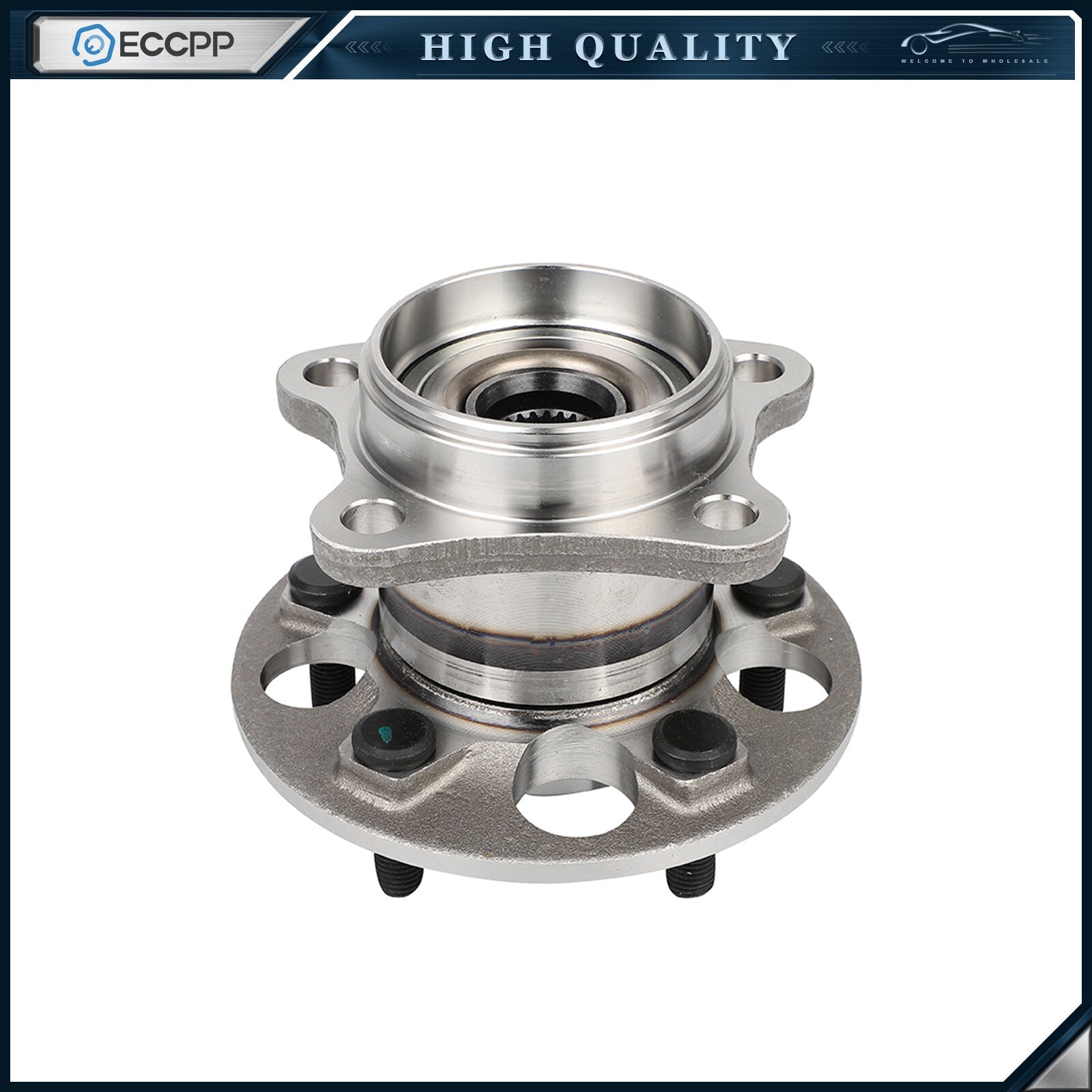 1Pc Wheel Hub Bearing Assembly Rear AWD For Toyota Sienna 3.5L 2011-2020 Non-ABS 6B93BC-57