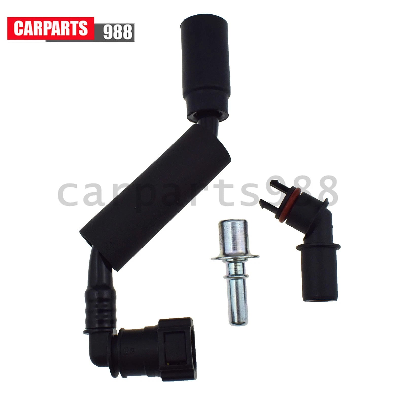 PCV Valve + Tube & Fitting Adapter Kit For Chevrolet GMC Acadia Enclave Traverse 6B93BC-57