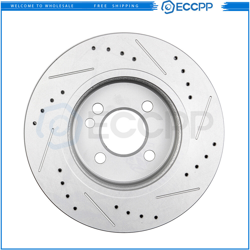 Front Rear Brake Rotors + Ceramic Pads for 2002 2003 2004 2005 2006 Mini Cooper 6B93BC-57