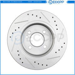 Front Rear Brake Rotors + Ceramic Pads for 2002 2003 2004 2005 2006 Mini Cooper 6B93BC-57
