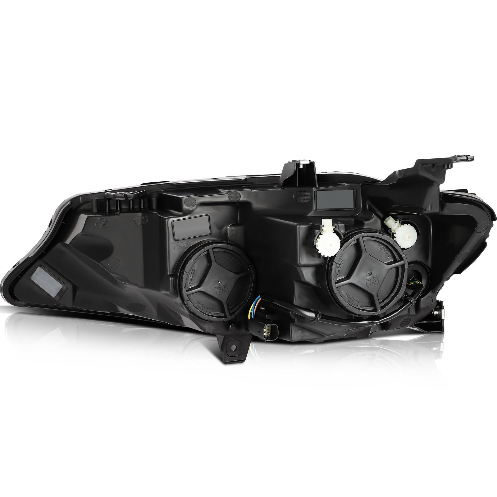 Pair Kit Headlights Assembly For 2019-2021 Chevrolet Malibu 1.5L Black Amber 6B93BC-57