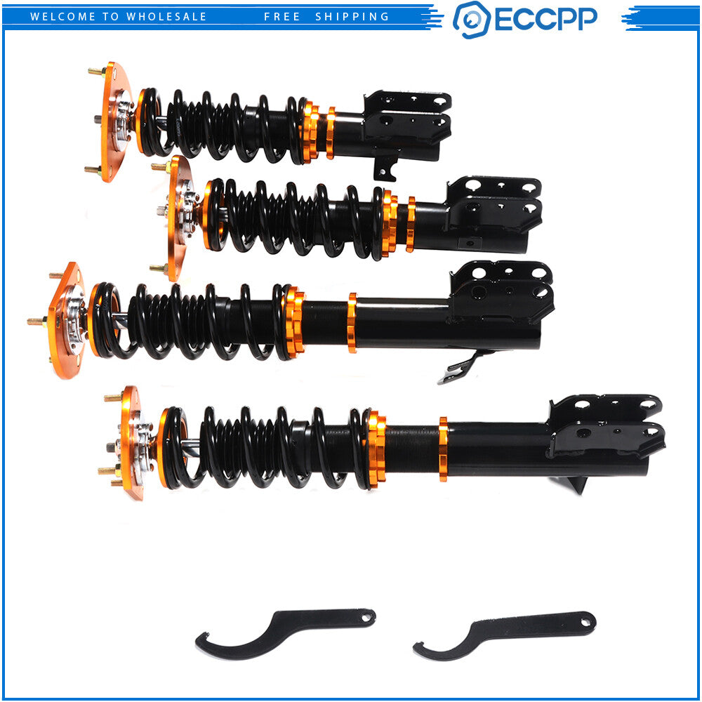 Suspension Springs Kit Coilovers For 1993-01 Subaru WRX Struts Adjustable Height 6B93BC-57