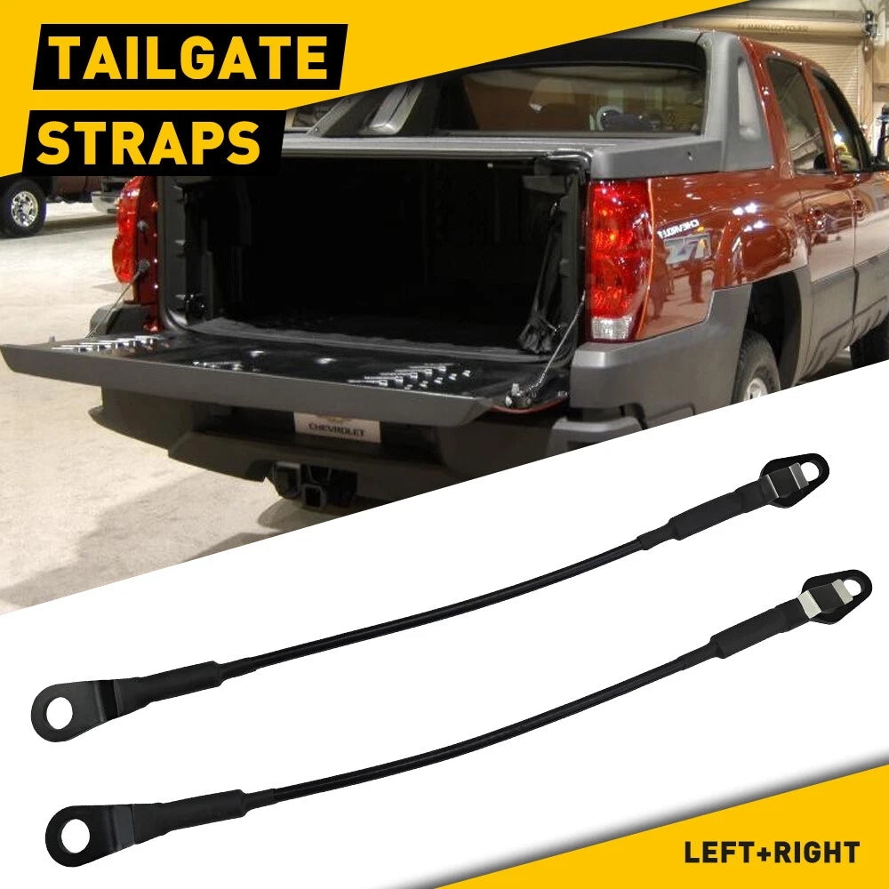 Tailgate Hinges Cables Repair Kit Set Fits 2003-2006 Chevy Silverado GMC Sierra 6B93BC-57