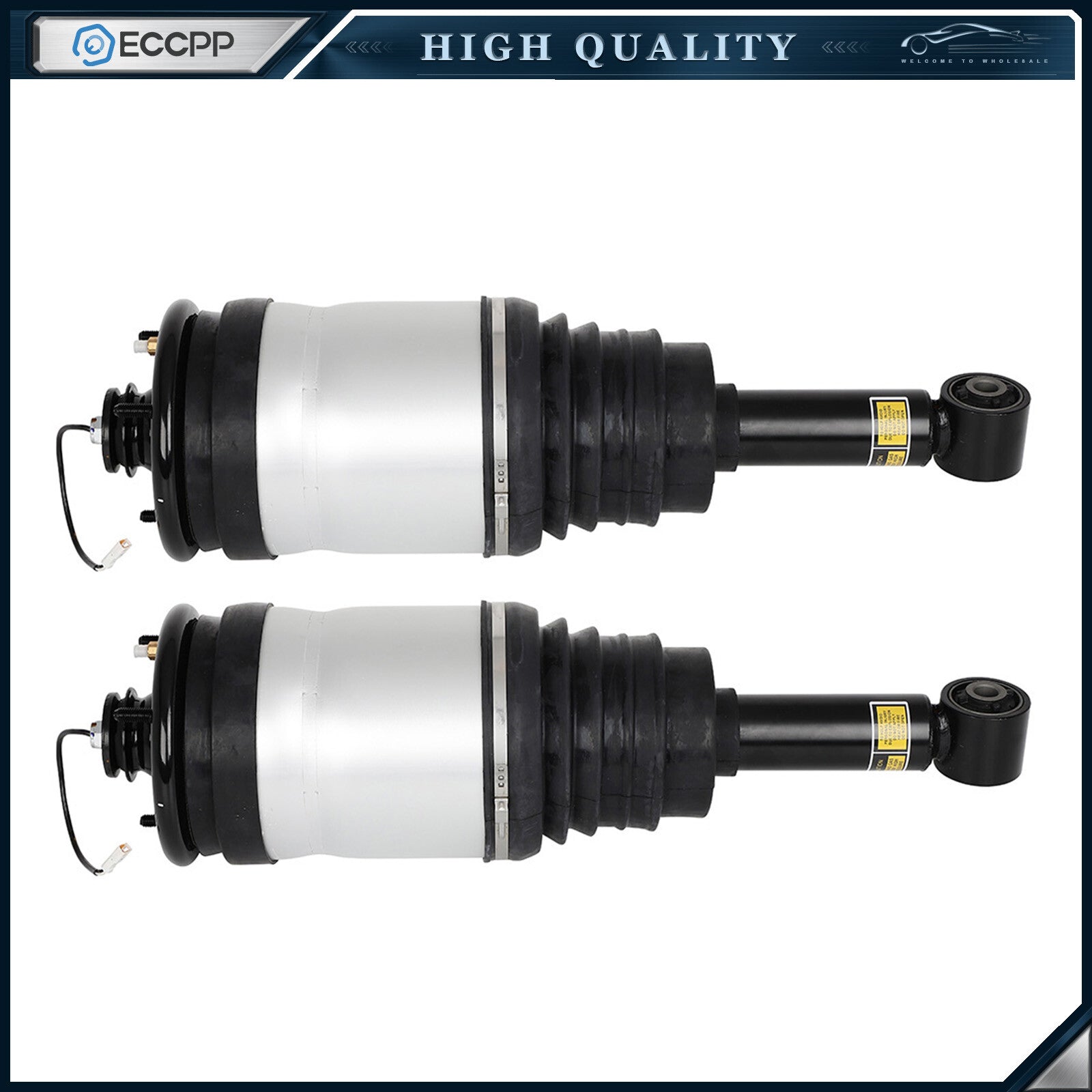 Rear Pair Air Suspension Strut w/ ADS For 2010-2013 Land Rover Range Rover Sport 6B93BC-57