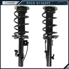 Pair Front Shock Absorber Strut Assys w/Electric For 2012-18 Range Rover Evoque 6B93BC-57