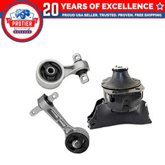 Engine Motor & Torque Strut Mount 3PCS Set for 2006-2010 Honda Civic 1.8L 6B93BC-57