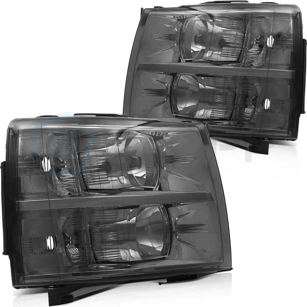 Headlights Assembly For Chevy Silverado 2007-2013 Headlamp Assembly Replacement KOEEP