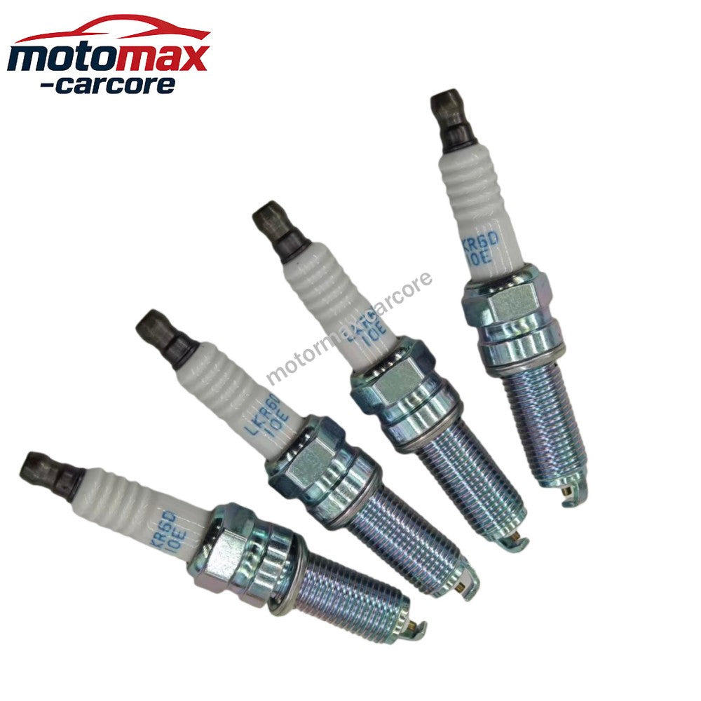 4PCS Spark Plugs 18843-10062 LKR6D10E For Hyundai Kia Accent Picanto Morning 6B93BC-57