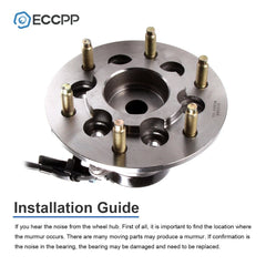 1 Pcs Wheel Hub Bearing Front Right RWD For Chevy Colorado 2004-2008 Z85 Chassis 6B93BC-57