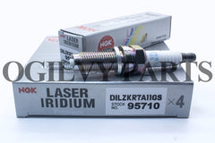 DILZKR7B11GS 95710 (4) Laser Iridium NGK Spark Plugs For Honda Acura ILX HR-