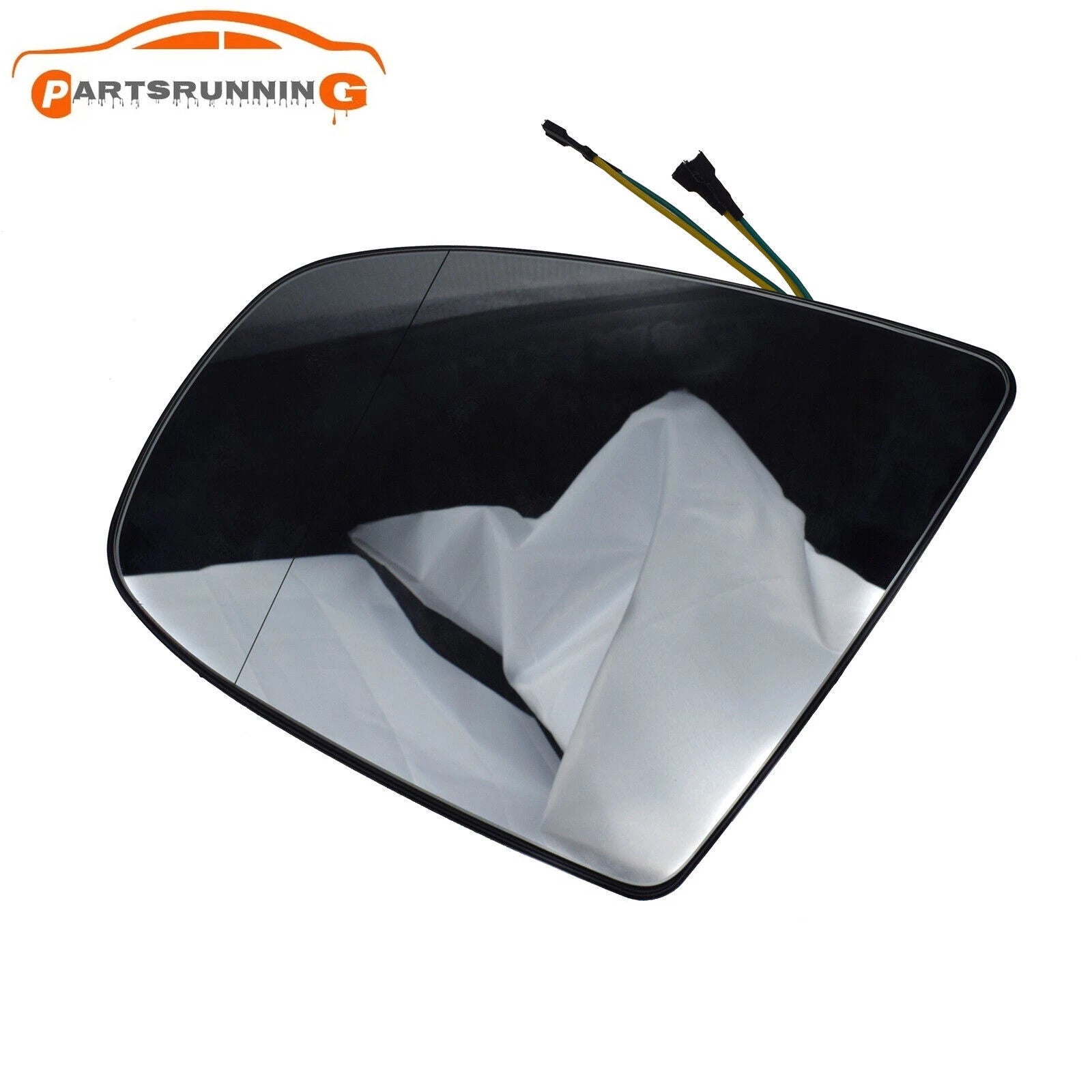 Left Driver Side Door Wing Mirror Glass Heated For 2007-14 Bmw X5 X6 E70 E71 E72 6B93BC-57