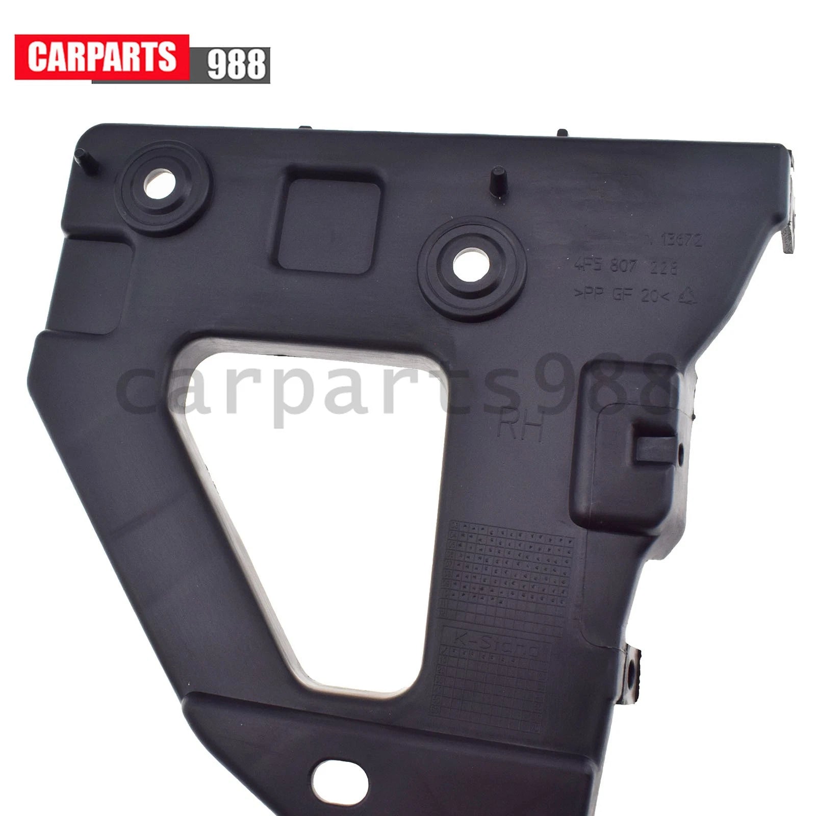 Front Right Bumper Bracket Fit For Audi A6 Quattro 2005-2011 4F0807228 6B93BC-57