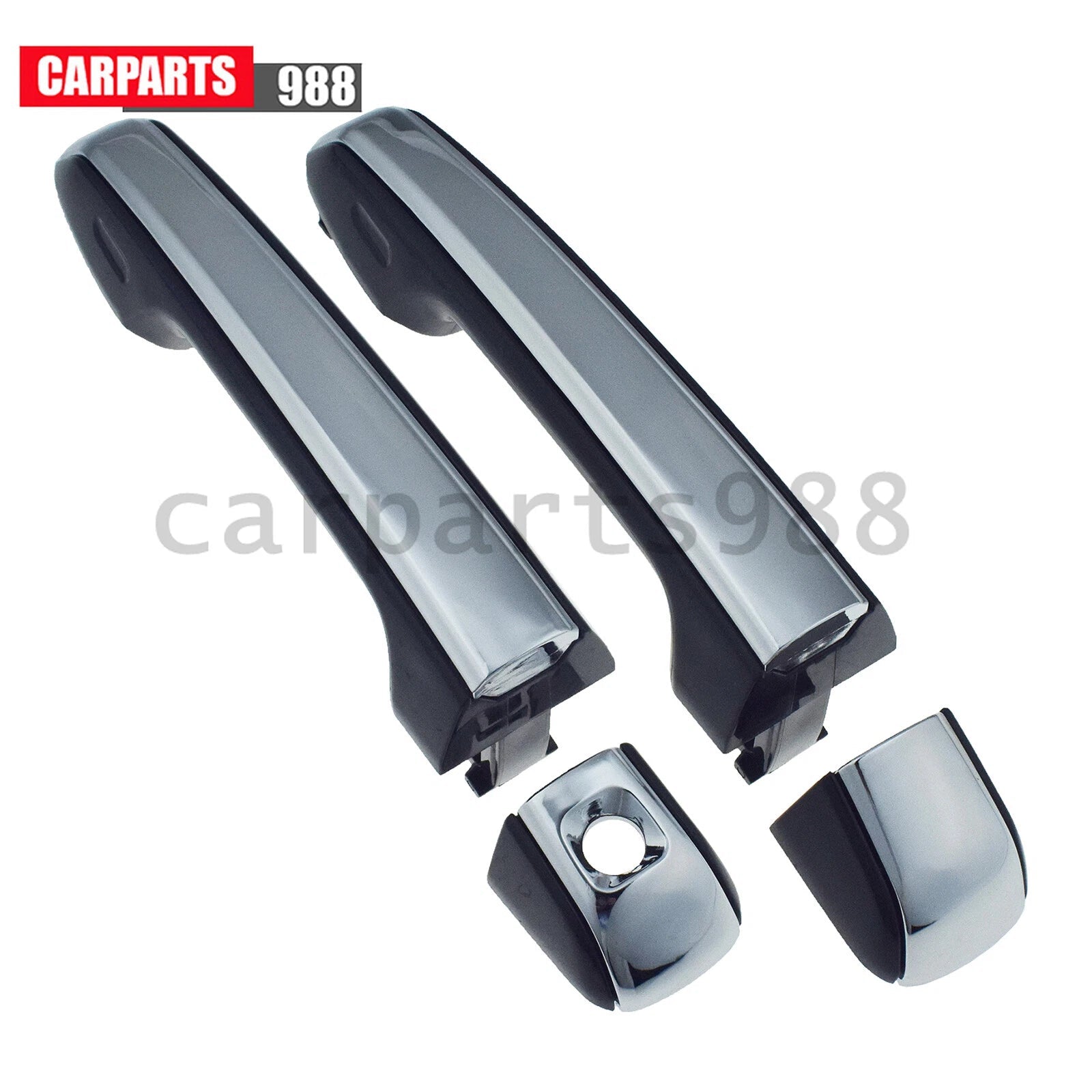 2Pcs Front Left Right Chrome Outside Door Handle For Toyota 4Runner Lexus GX460 6B93BC-57