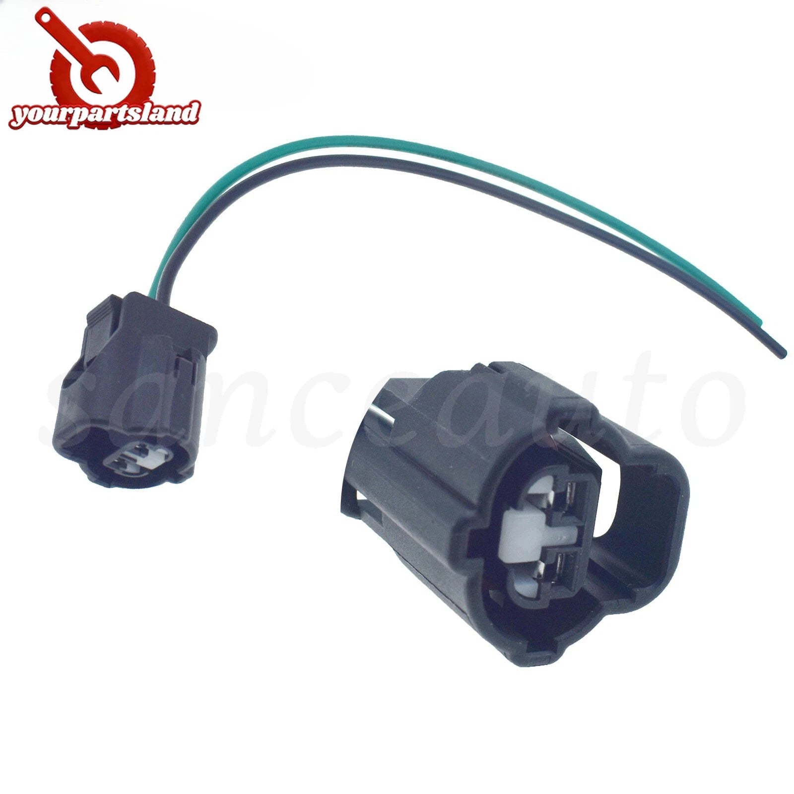 2Pin Alternator Repair Harness Plug Connector For Chrysler Dodge Jeep Mitsubishi 6B93BC-57