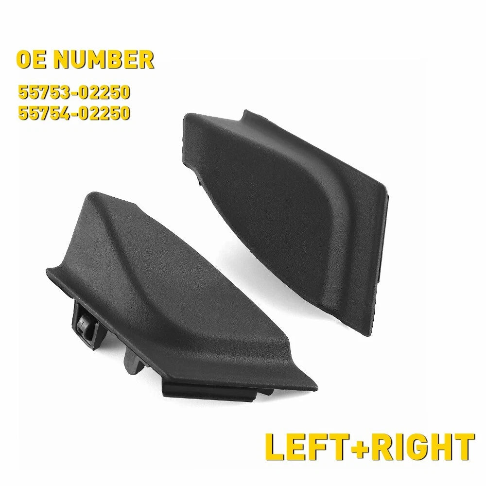 Pair Front Wiper Side Cowl Extension Cover Trim For Toyota Corolla 2020-2022 EOA 6B93BC-57
