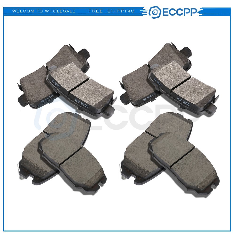 Front Rear Ceramic Brake Pads For Chevrolet Malibu Buick Regal Allure Low Noise 6B93BC-57