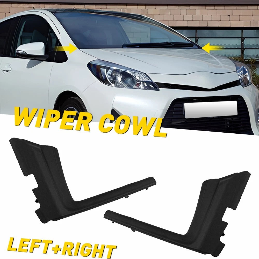 For Yaris Toyota 2012-2015 Front Windshield Wiper Side Cowl Extension Cover Trim 6B93BC-57