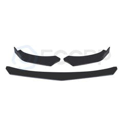 Black Front Bumper Spoiler Body Kit / 86" Side Skirt /Rear Lip Fit For Universal 6B93BC-57