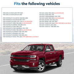 2 Pcs 2" 6x5.5 Hub Centric Wheel Spacers 14x1.5 For Chevy Silverado Sierra 1500 6B93BC-57