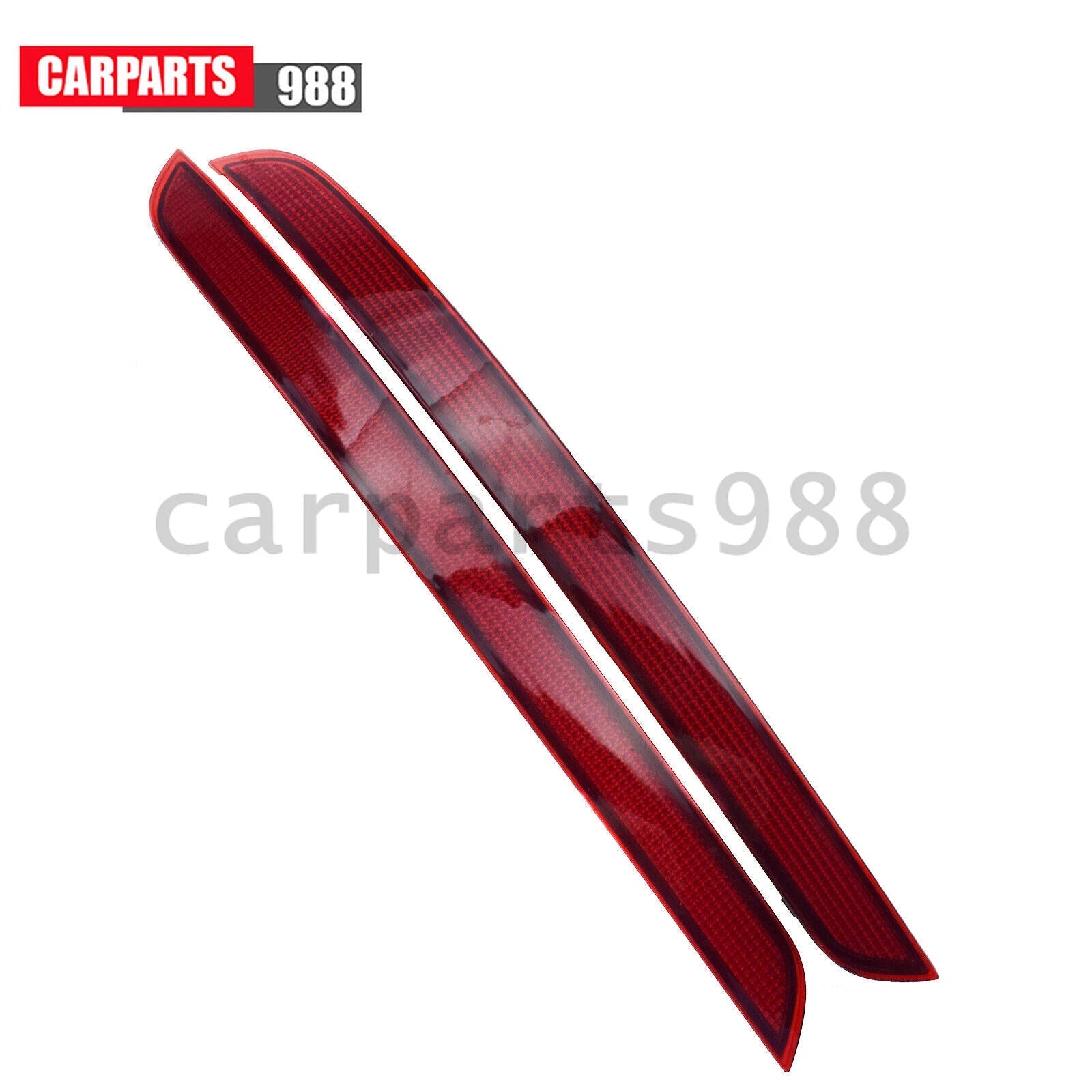 2Pcs Rear Left Right Bumper Reflector Lens For Mercedes W166 ML63 ML350 ML550 6B93BC-57