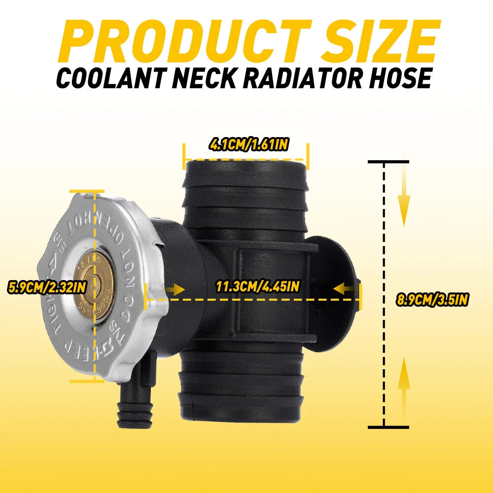 Coolant Filler Neck Radiator Hose Connector Cap For Chrysler Dodge Jeep EOA 6B93BC-57