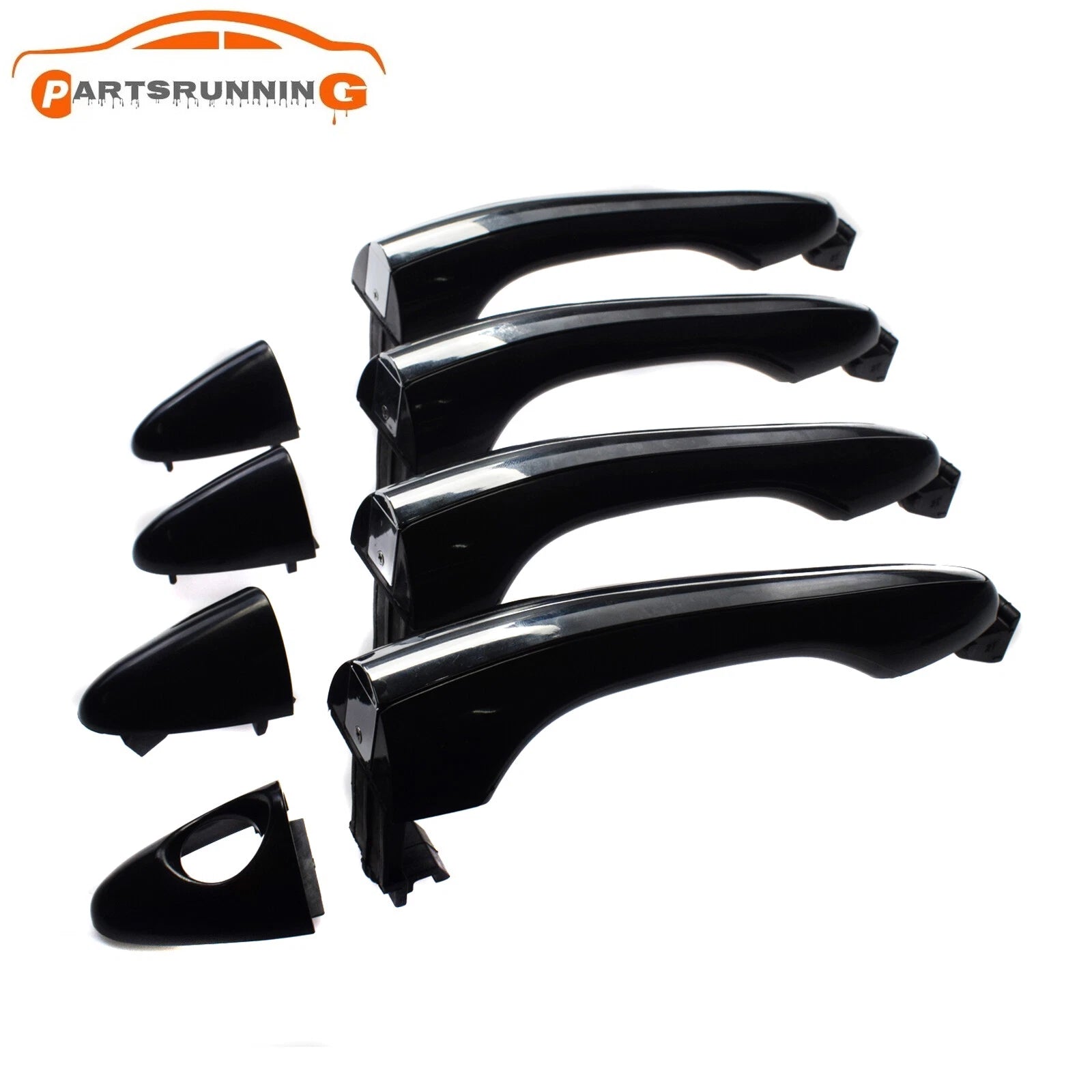 4PCS Front & Rear LH RH Exterior Door Handle Set For 2011-15 Kia Optima 2.0 2.4L 6B93BC-57