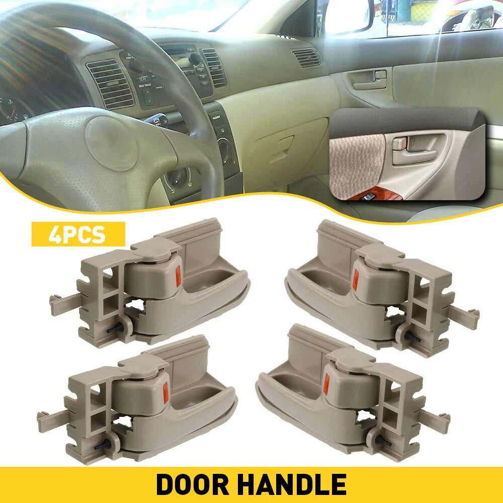 Interior Inside Door Handle Front Rear For 2003-2008 Toyota Corolla Matrix EOA 6B93BC-57