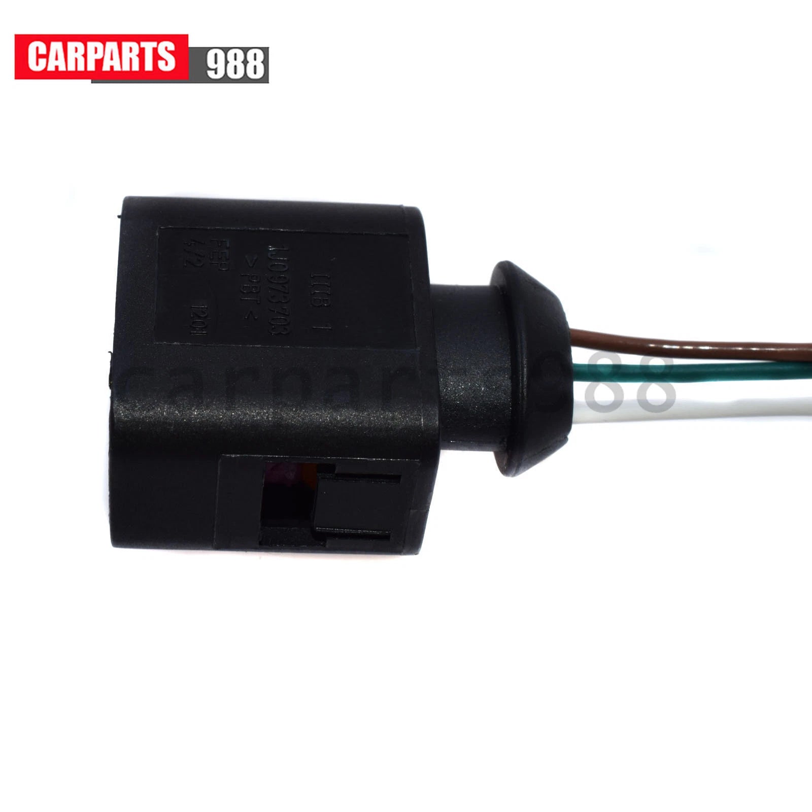 5x 3-Way A/C Pressure Switch Sensor Plug Pigtail For VW Golf Passat Audi A1 TT 6B93BC-57