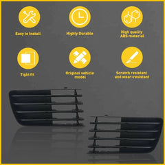 For 04-09 Toyota Front Prius Bumper Fog Light Lamp Covers Outer Grilles Set 6B93BC-57