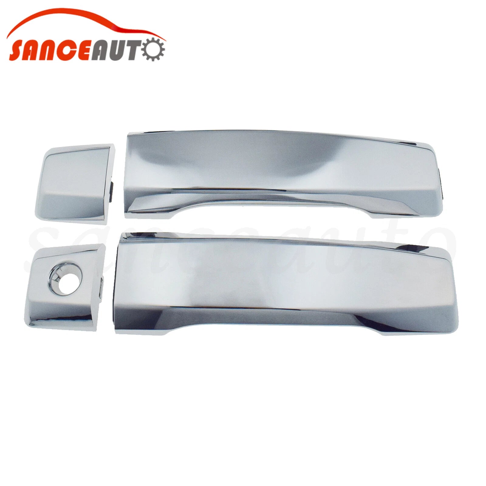 Front LH RH 2PC Outside Door Handle For 04-15 Nissan Titan Armada 04-10 Infiniti 6B93BC-57