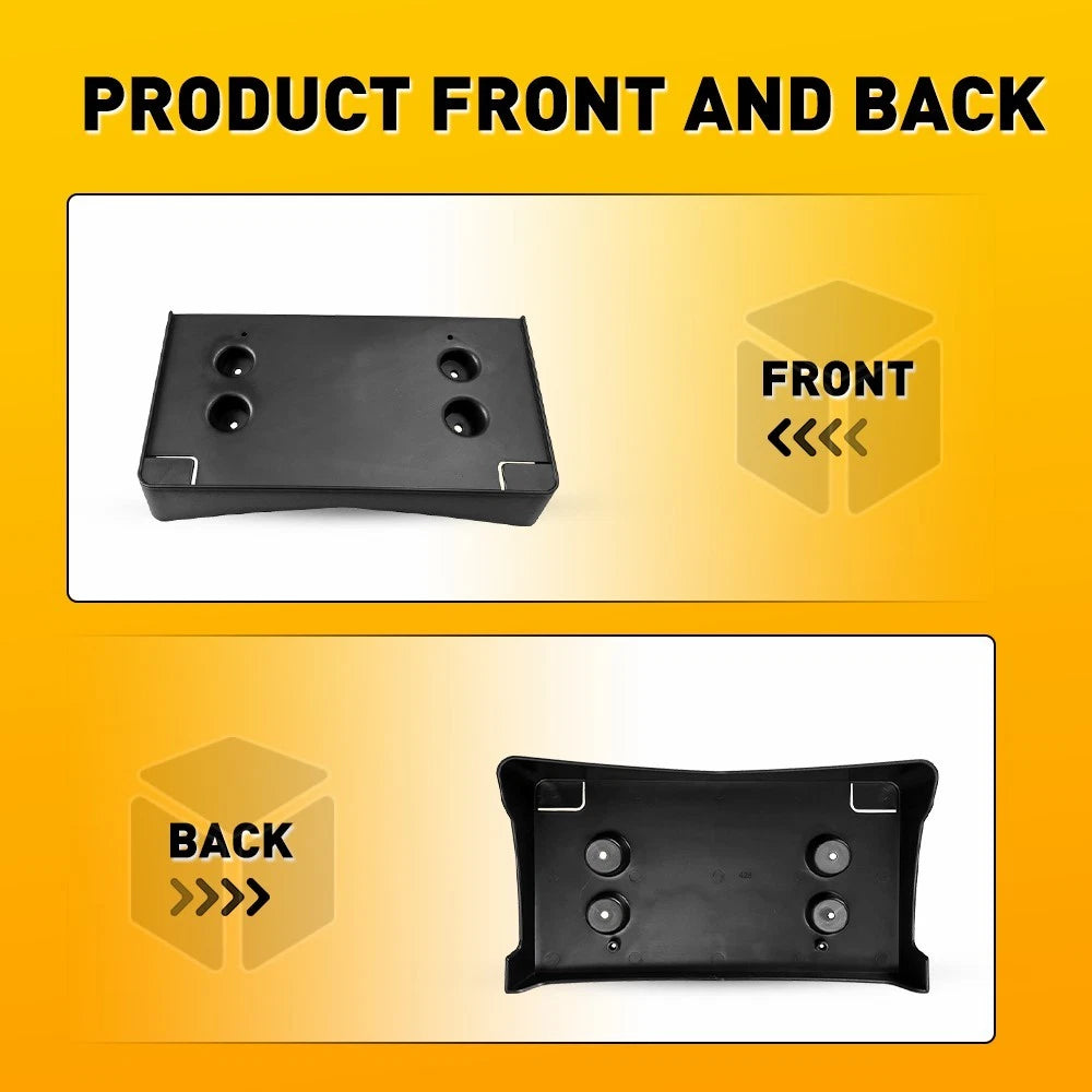 License Plate Bracket Holder For 2010-16 Cadillac SRX Front 25776408 GM1068130 A 6B93BC-57