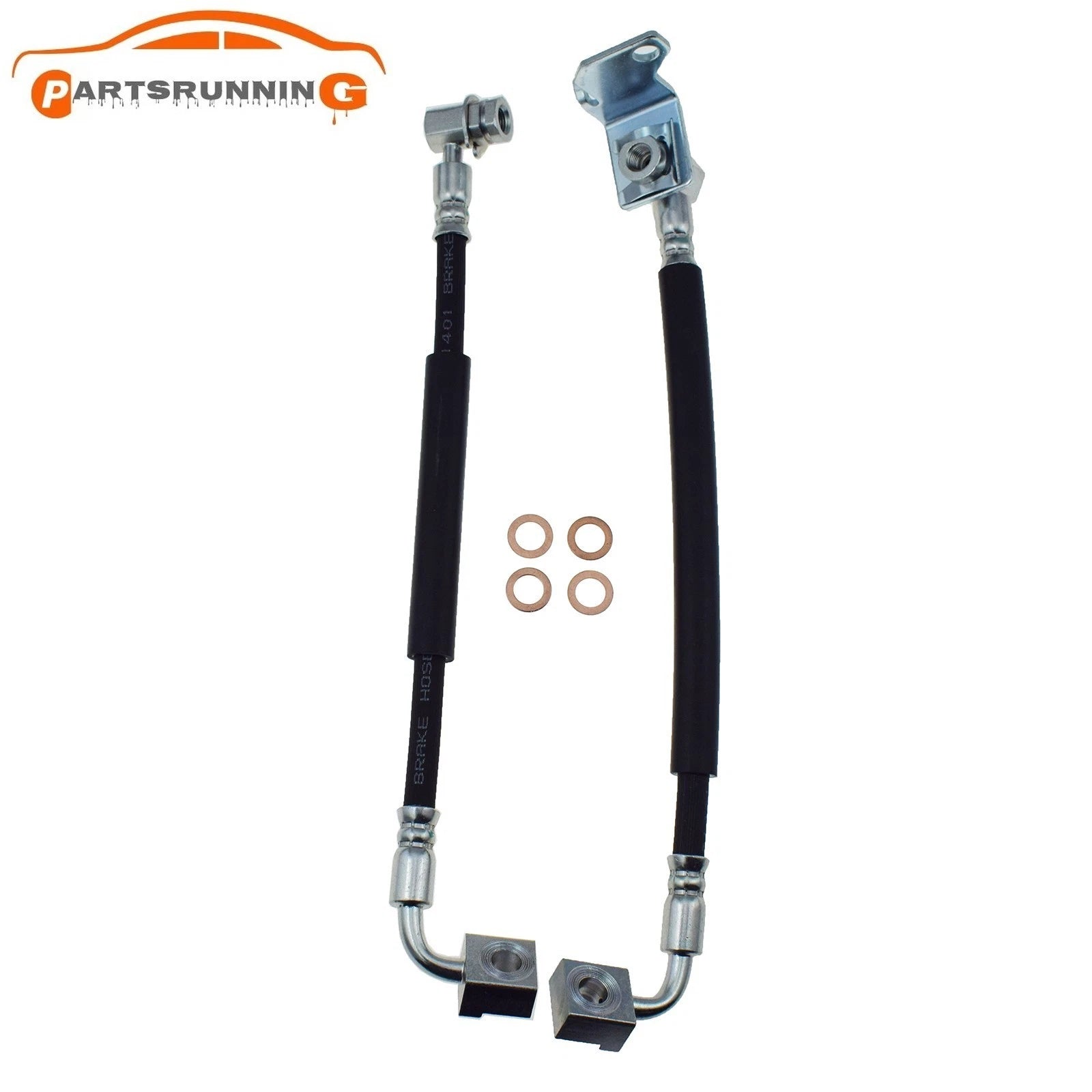 Front Left & Right Brake Hydraulic Hose for Ford Explorer Ranger Mazda Mercury 6B93BC-57