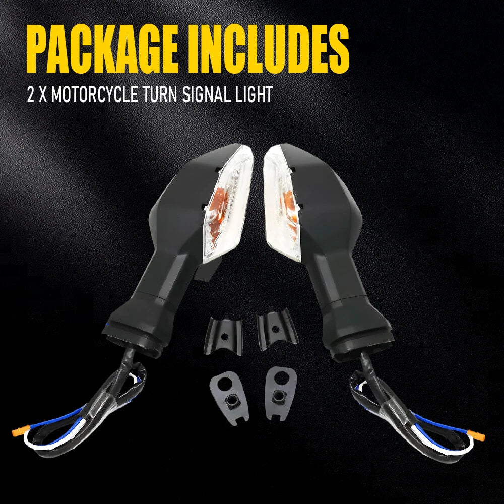 4X Motorcycle Turn Signal Blinker Light Indicator For KAWASAKI Z NINJA KLR 650 A 6B93BC-57