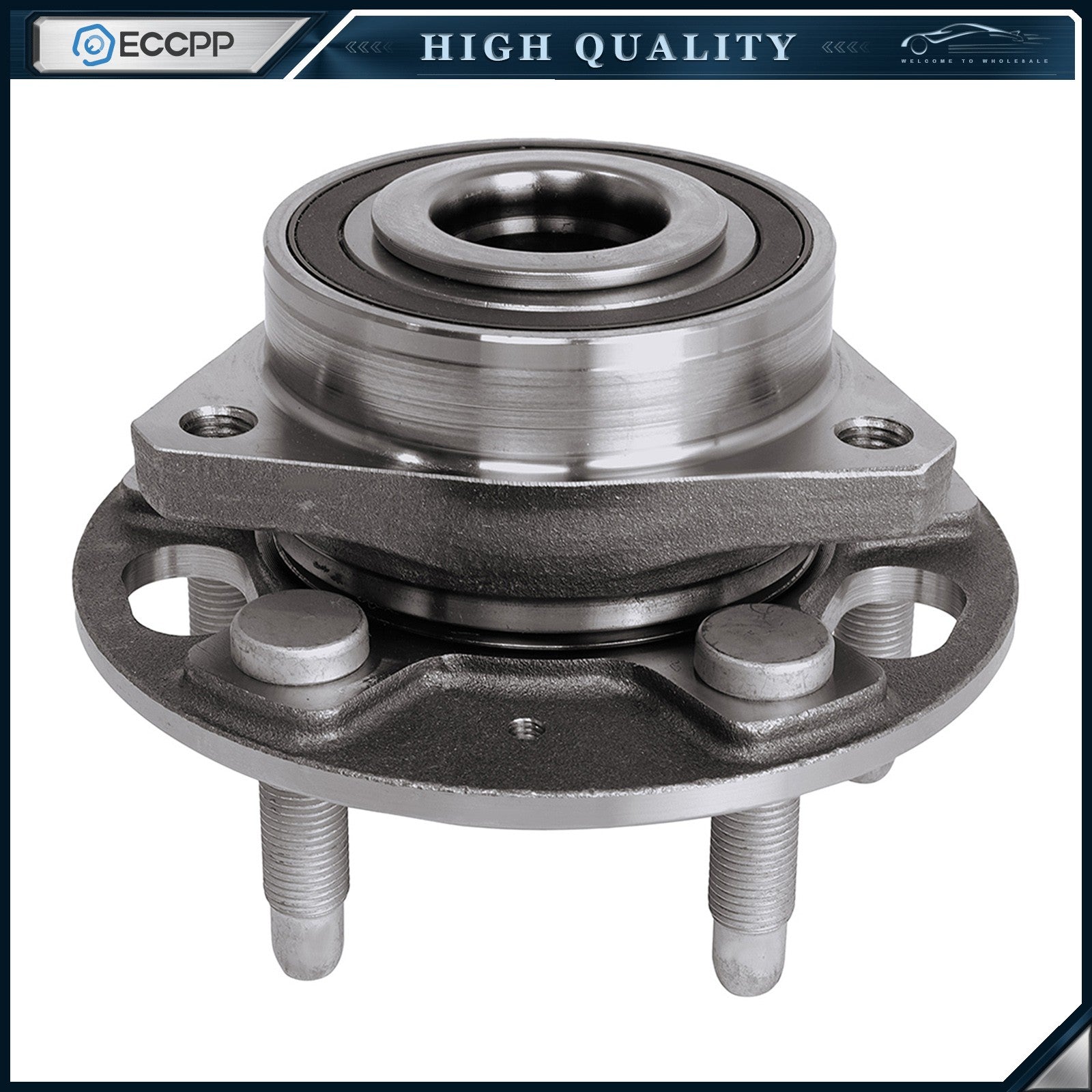 2X CV Axle + 2X Wheel Hub Bearing Front For 2010-2017 GMC Terrain Chevy Equinox 6B93BC-57