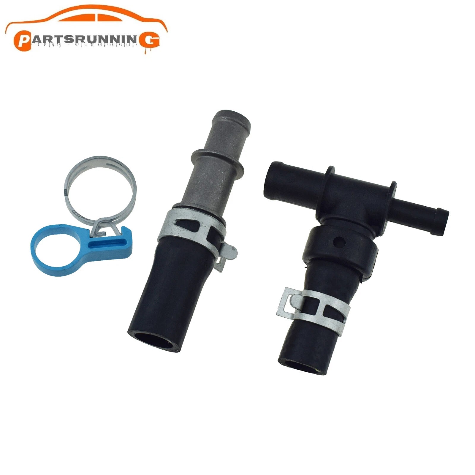 2X Heater Hose Outlet Pipe For Nissan Frontier Xterra Pathfinder 92408EA000 6B93BC-57