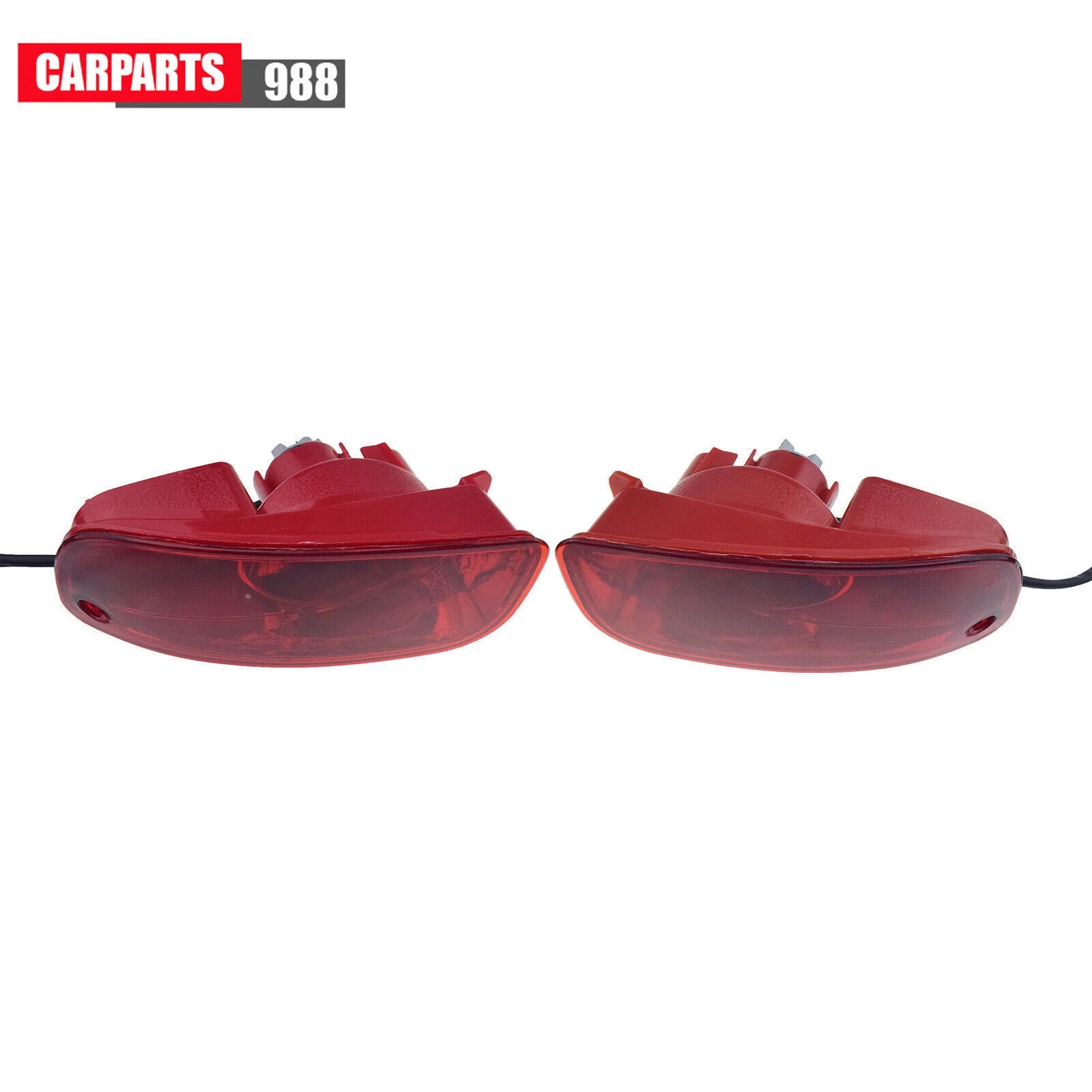 Pair Rear Bumper Reflector Lamp For 07-09 Hyundai Santa Fe 924082B010 924092B010 6B93BC-57