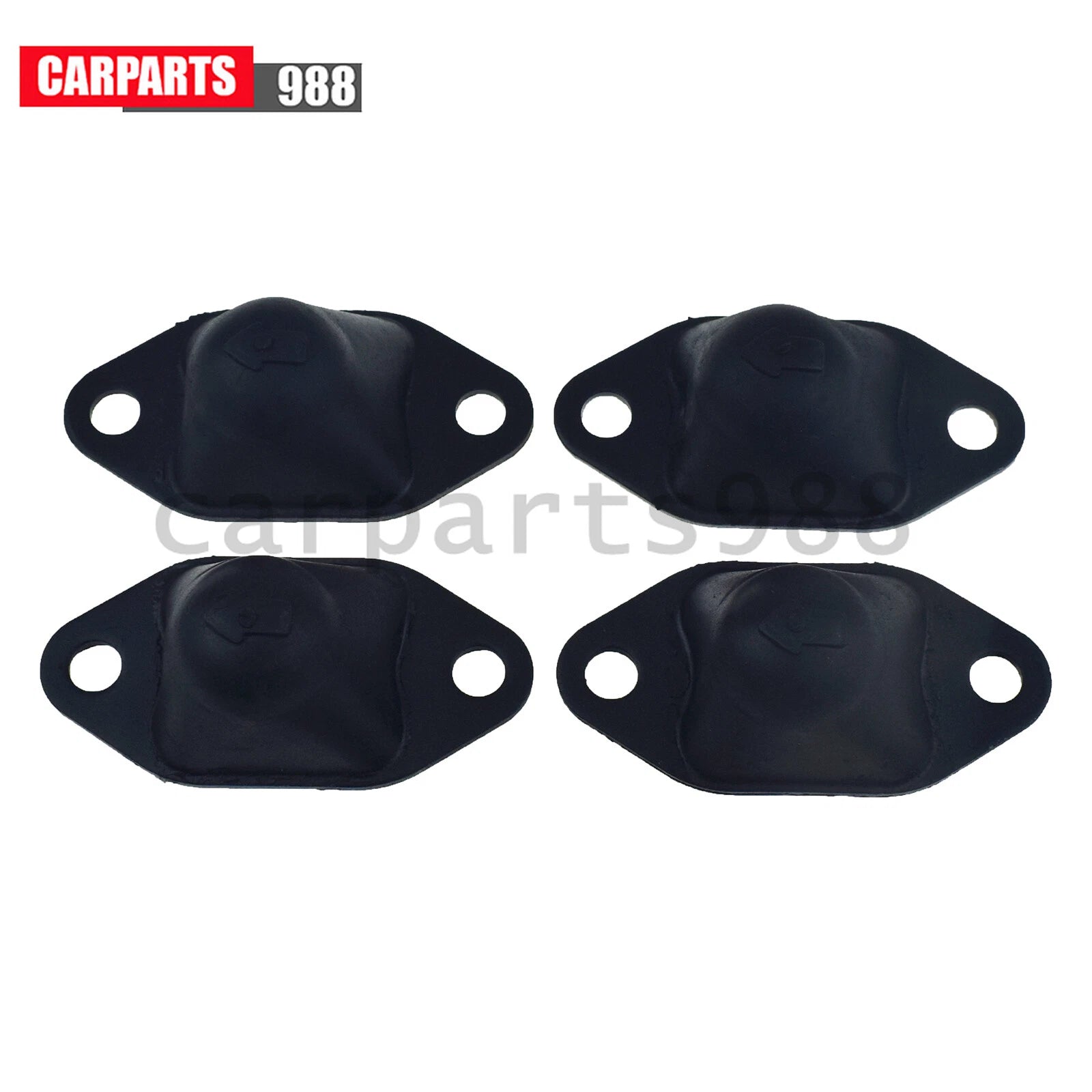 4x Front Suspension Upper Bump Stop Rubber For Mitsubishi Pajero/ Montero Sport 6B93BC-57
