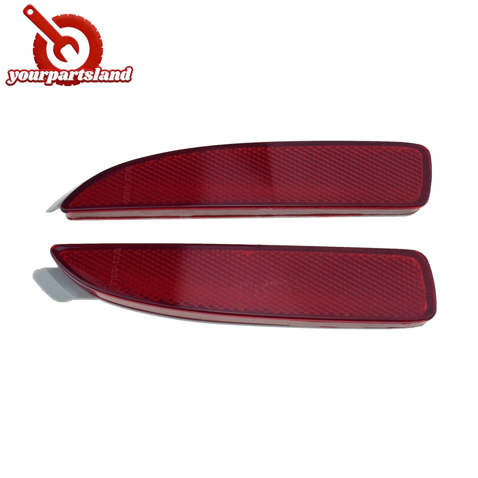 Rear Bumper Reflector Left Right For 2014-2018 Mazda 3 D350515M0E D350515L0E 6B93BC-57